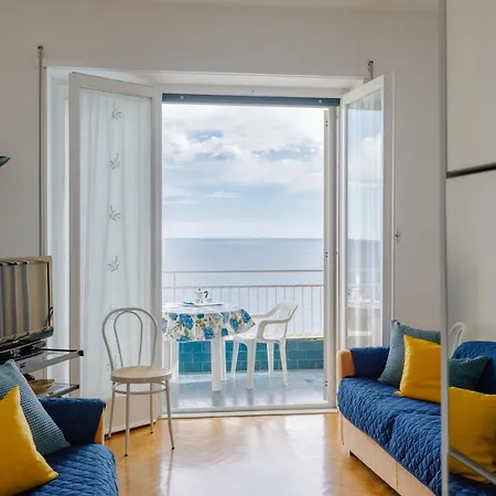 144 - Sunshine Suite 9, Fronte E Vista Mare, 100Metri Spiaggia Sanremo Exterior photo